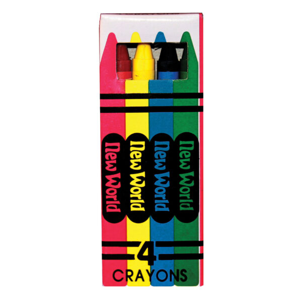 NEW WORLD IMPORTS CRAYONS & COLORING BOOK