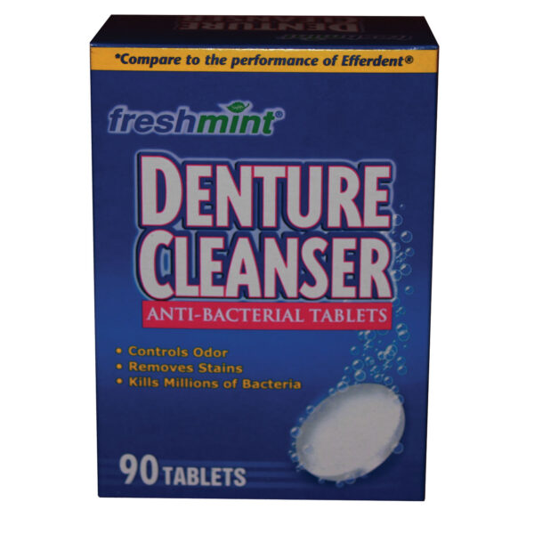 NEW WORLD IMPORTS FRESHMINT® DENTURE TABLETS