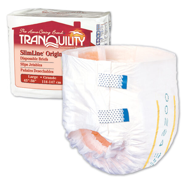 PRINCIPLE BUSINESS TRANQUILITY® SLIMLINE® DISPOSABLE BRIEFS