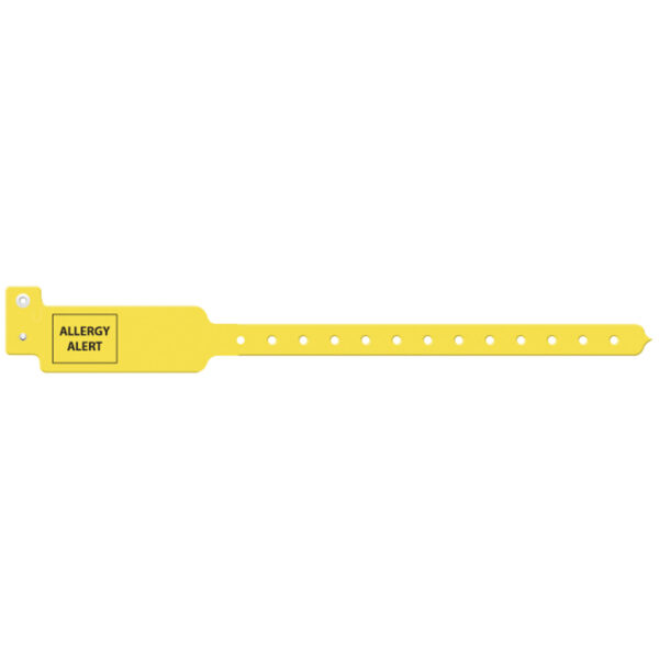 MEDICAL ID SOLUTIONS TRI-LAMINATE ALERT WRISTBANDS