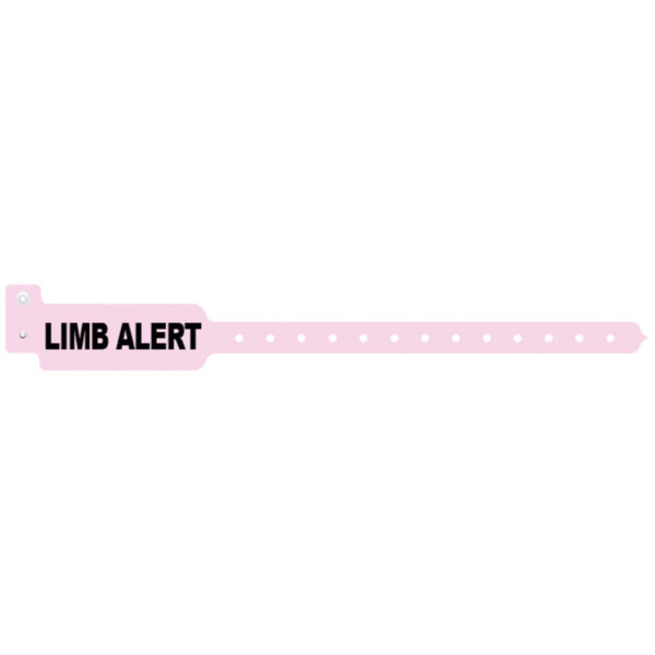 MEDICAL ID SOLUTIONS TRI-LAMINATE ALERT WRISTBANDS