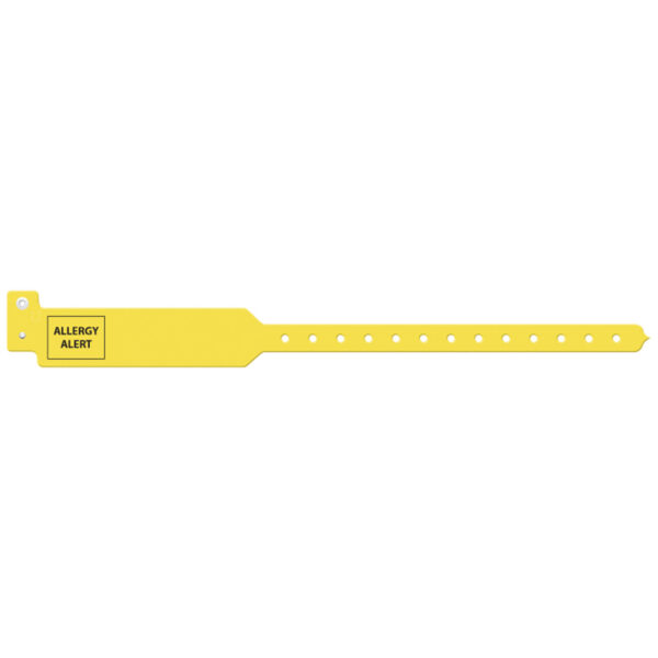 MEDICAL ID SOLUTIONS TRI-LAMINATE ALERT WRISTBANDS