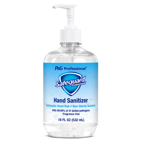 P&G DISTRIBUTING SAFEGUARD HAND SANITIZER