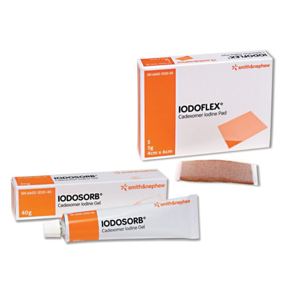 SMITH & NEPHEW IODOFLEX WOUND GEL PADS