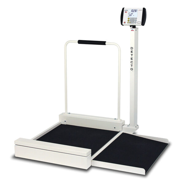 DETECTO STATIONARY WHEELCHAIR SCALES