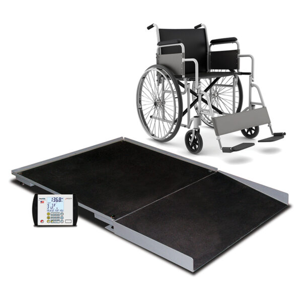 DETECTO STATIONARY GERIATRIC WHEELCHAIR SCALE