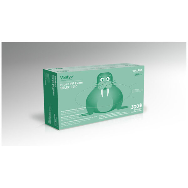 VENTYV NITRILE POWDER FREE EXAM GLOVE SELECT 3.0 (WALRUS)