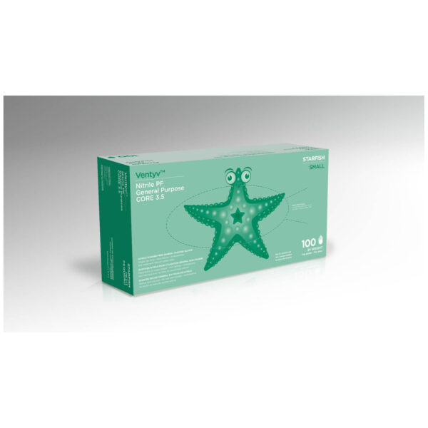 VENTYV CORE 3.5 NITRILE GENERAL PURPOSE GLOVES (STARFISH)