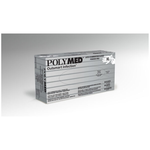 VENTYV POLYMED LATEX EXAM POWDER-FREE GLOVES